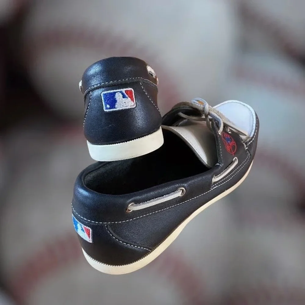 Allen Edmonds MLB New York Yankees Slip-On Boat Shoes Size 8.5